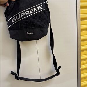 Supreme Black Belt Bag